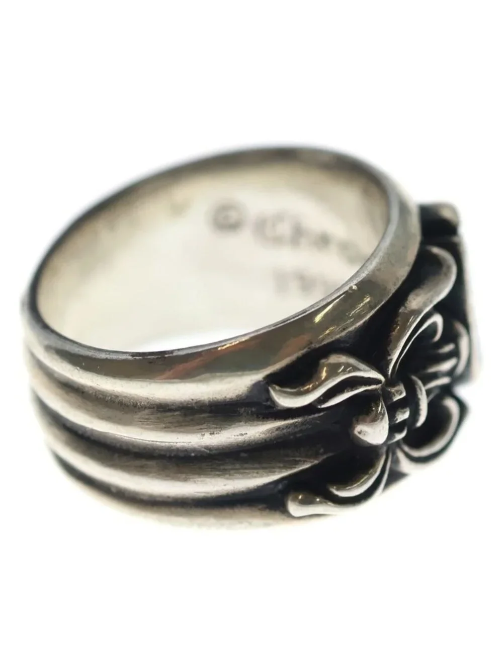 Chrome Hearts Dagger Ring Silver